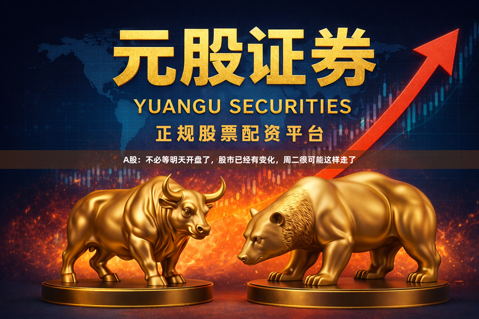A股：不必等明天开盘了，股市已经有变化，周二很可能这样走了