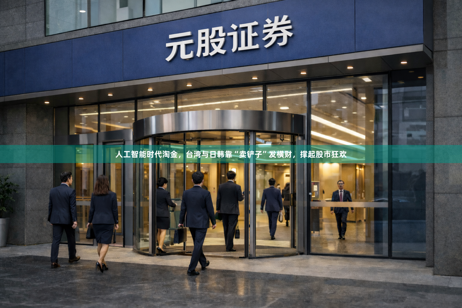 人工智能时代淘金，台湾与日韩靠“卖铲子”发横财，撑起股市狂欢